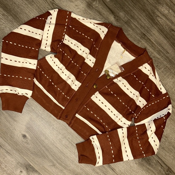 Free people Grace Printed Cardi - Picture 2 of 7